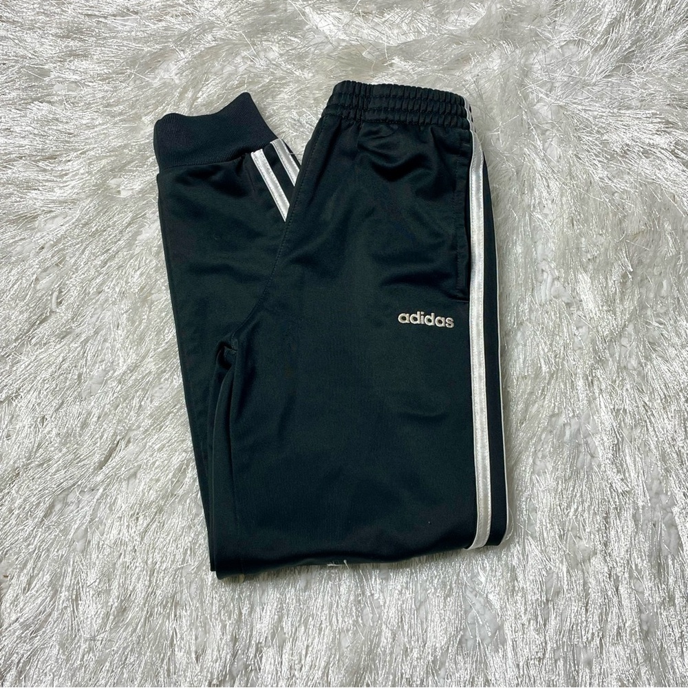 adidas Size 7 Black/White Joggers